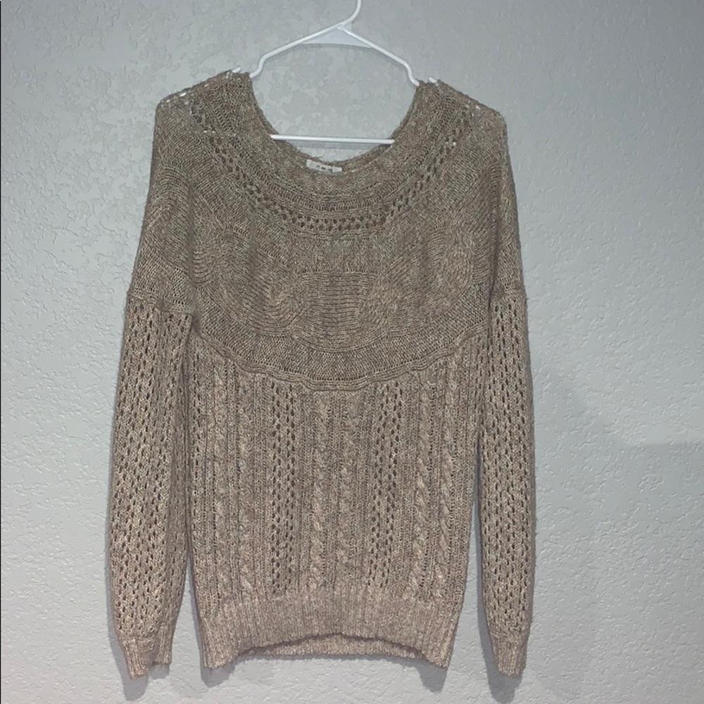 Cream colored sweater